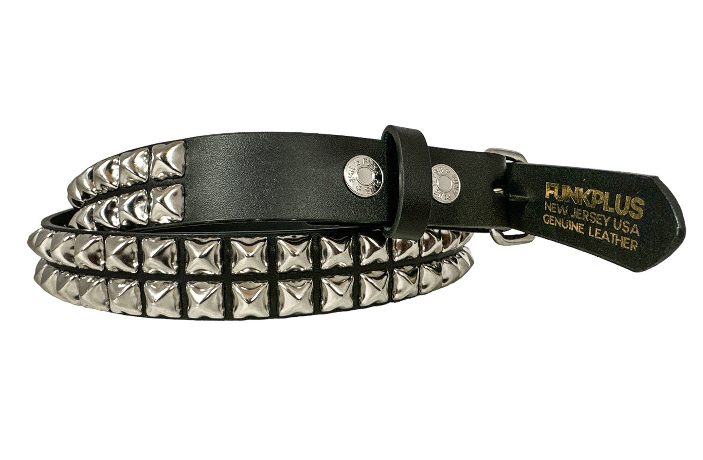 Pyramid Stud Leather Belt (Small - 3XL)