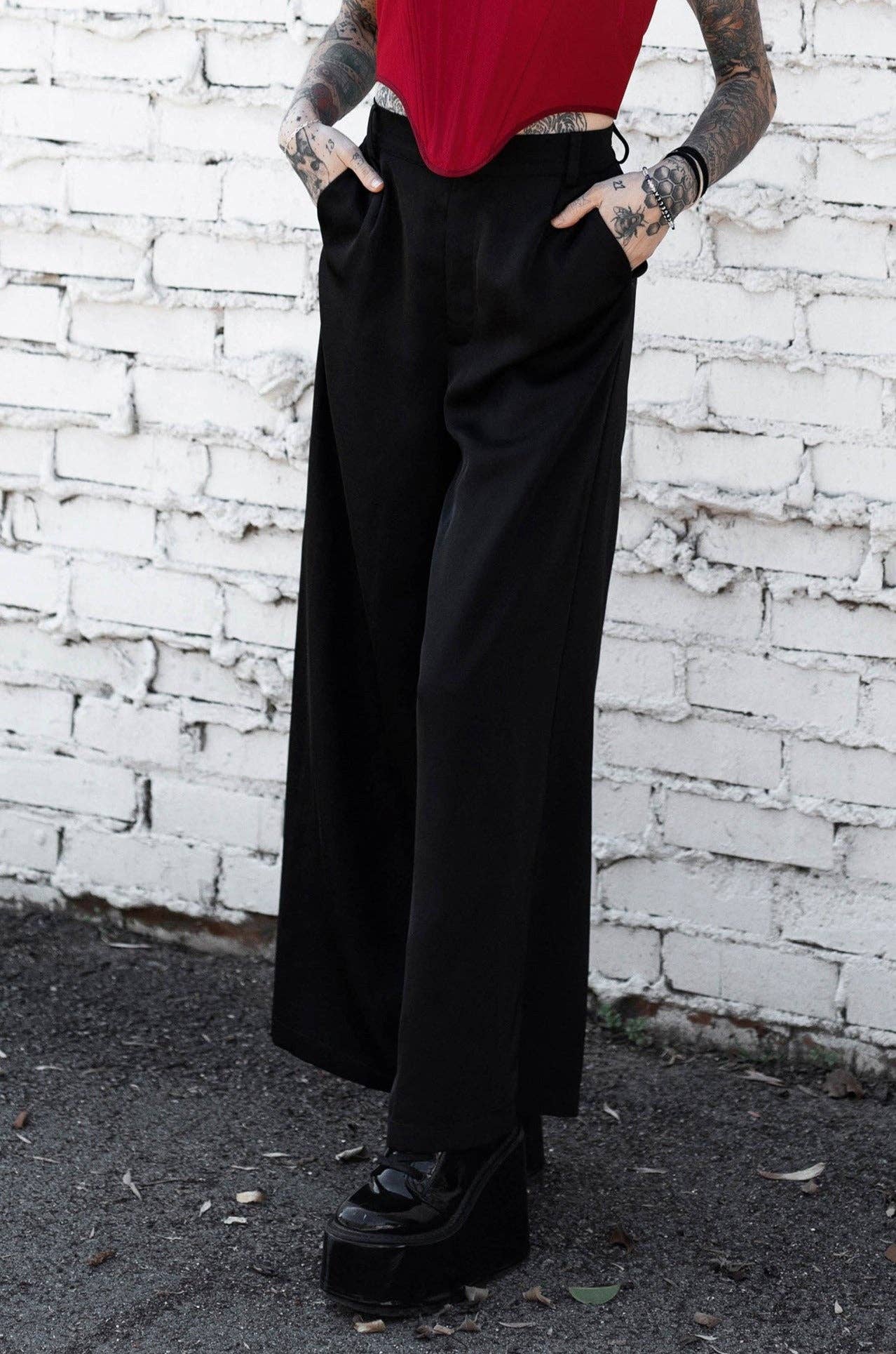 Onyx Palazzo Pants (XS - 5XL)