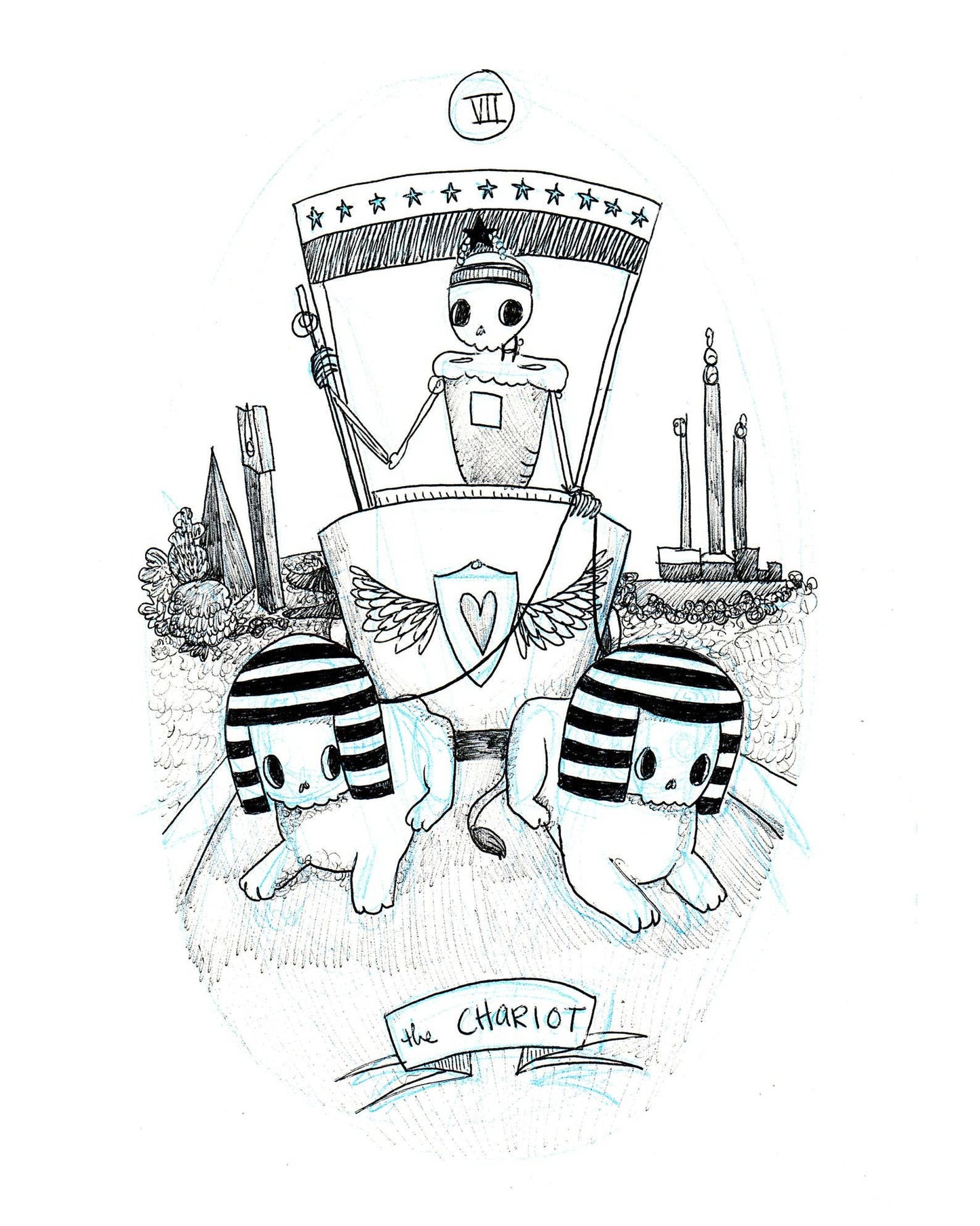 The Skeleton Tarot Deck