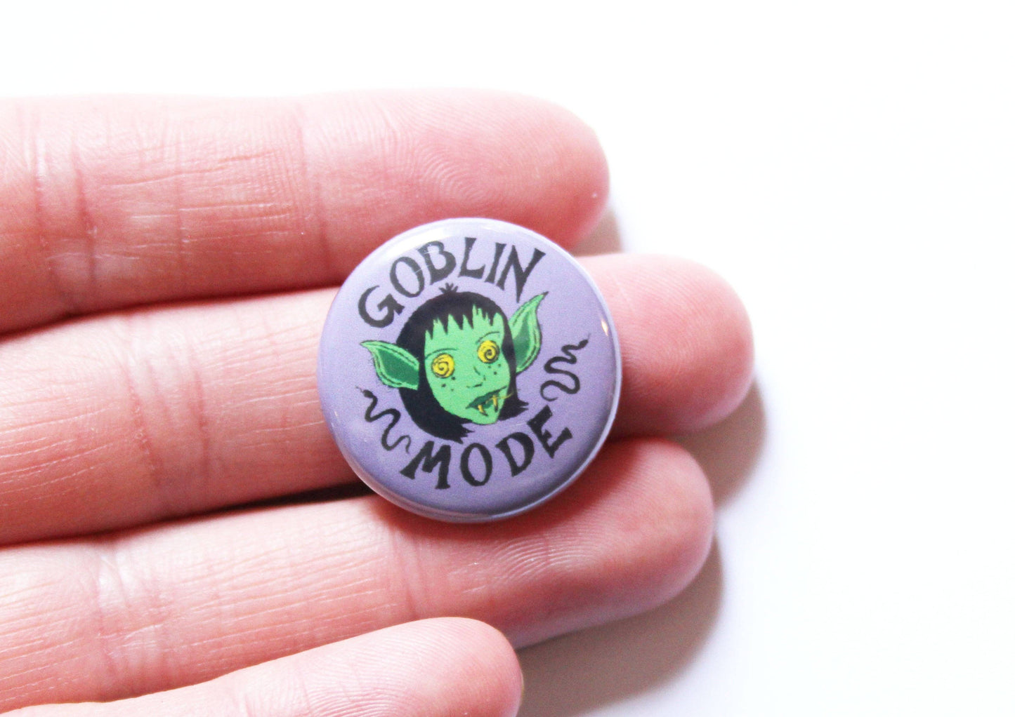 Goblin Mode One Inch Button