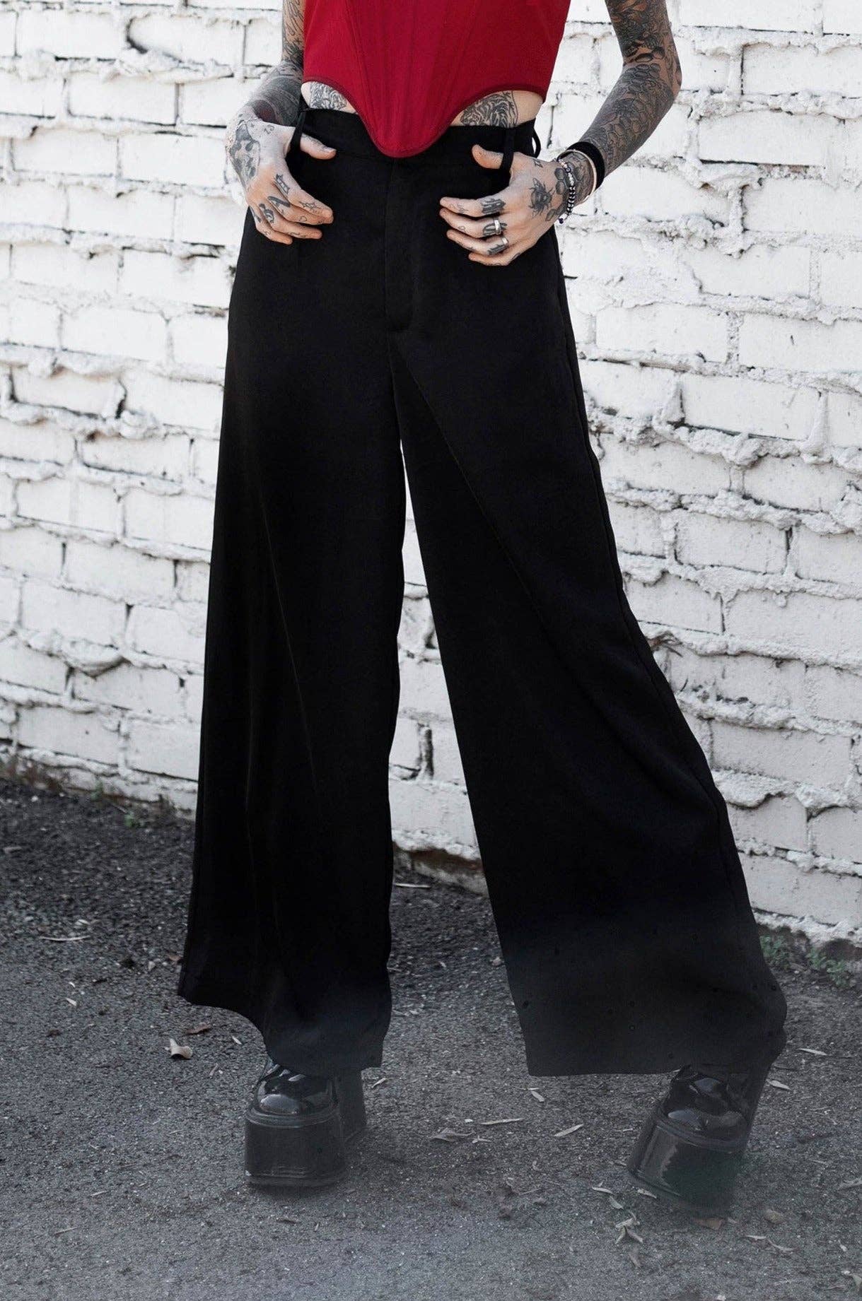 Onyx Palazzo Pants (XS - 5XL)