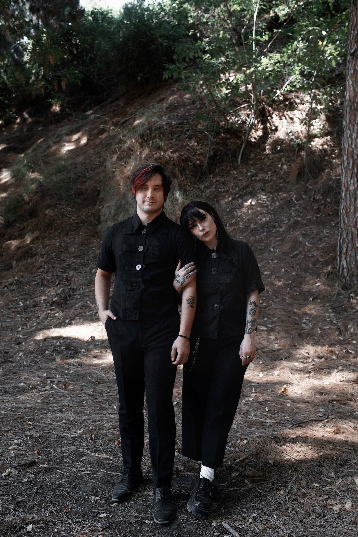 Scissorhands Button Down Shirt by Lively Ghosts (XSmall - 4XL)