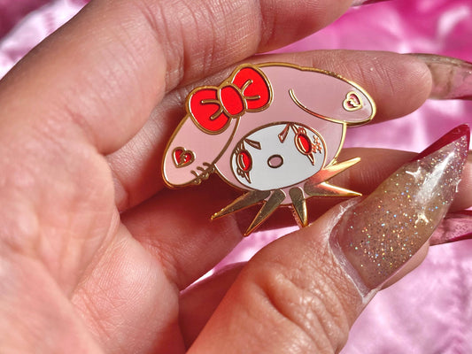 My Cutie 1.5" Enamel Lapel Pin