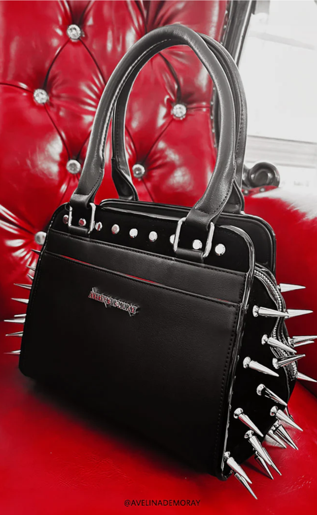 Black Friday Spiked Handbag
