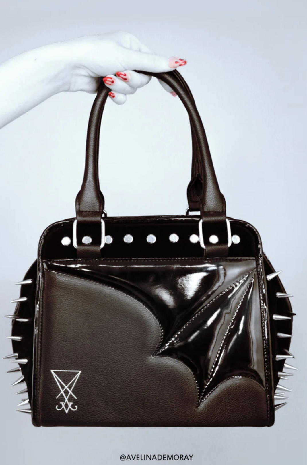 Black Friday Spiked Handbag