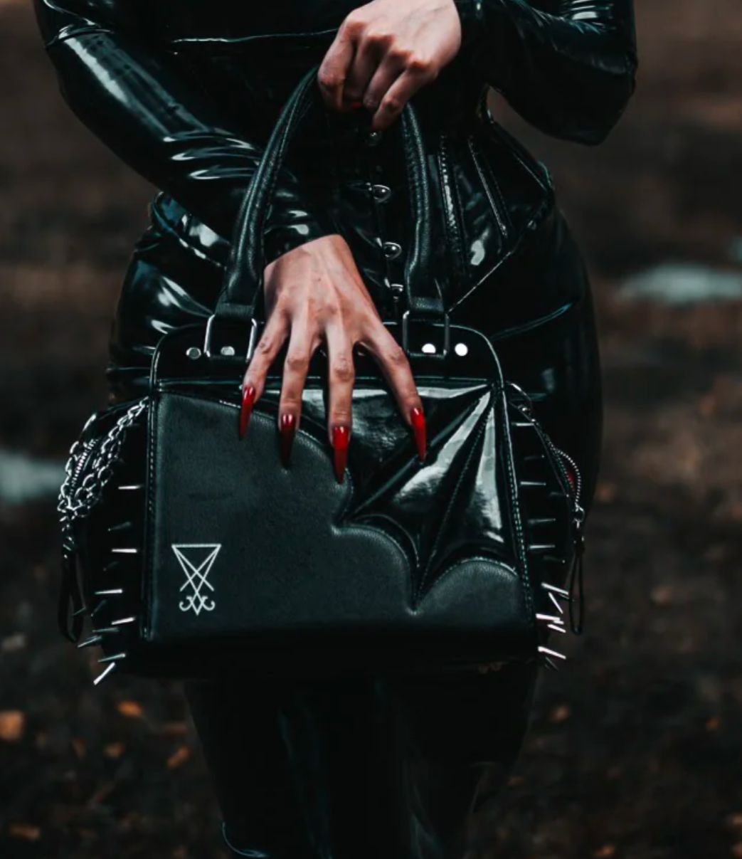 Black Friday Spiked Handbag