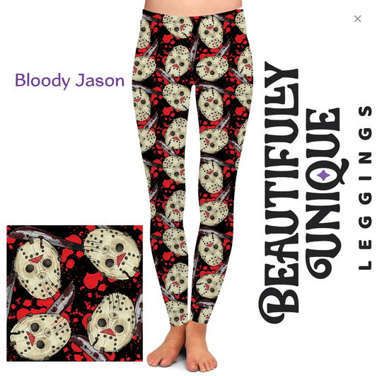 Bloody Jason Voorhees Leggings (0-24)