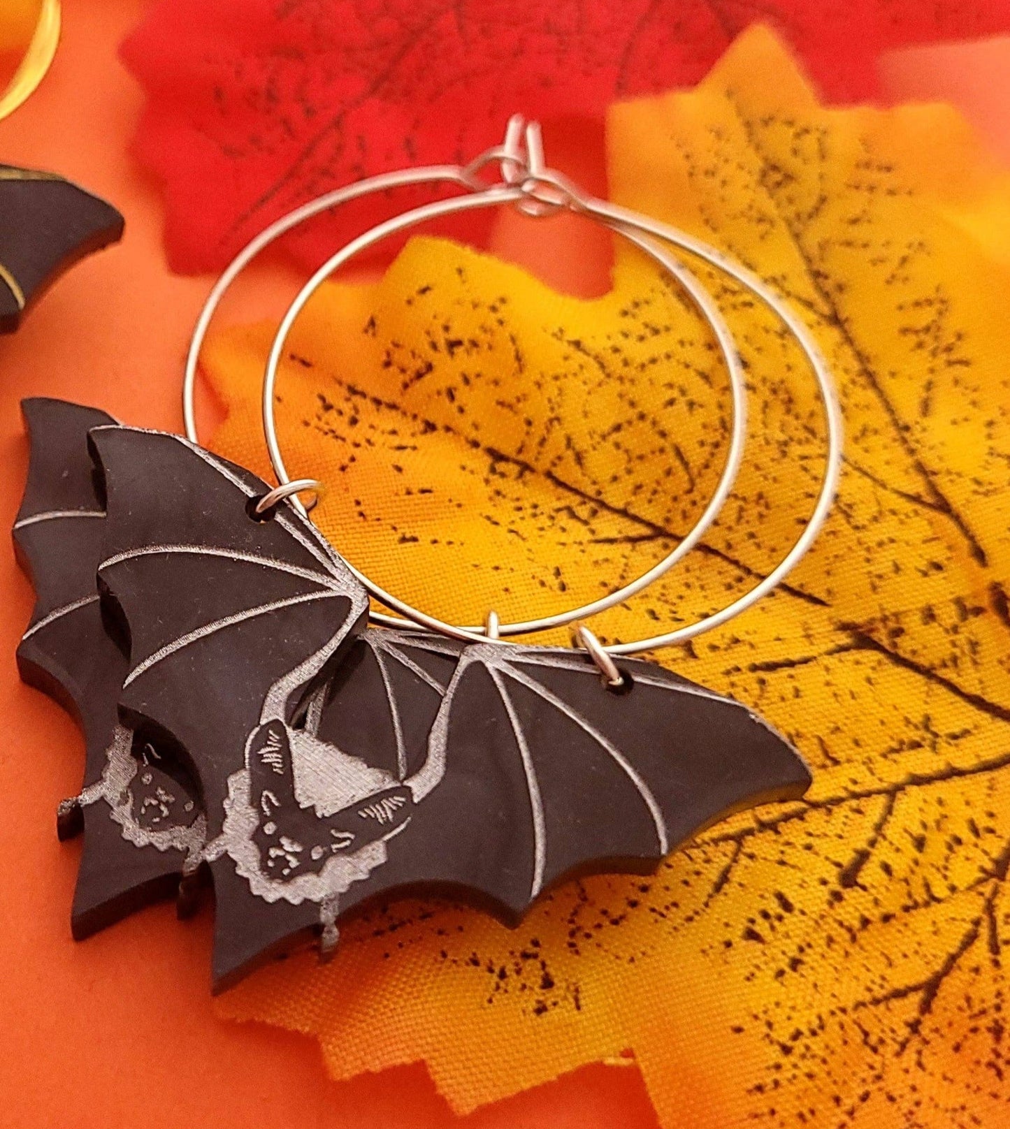 Bat Earrings