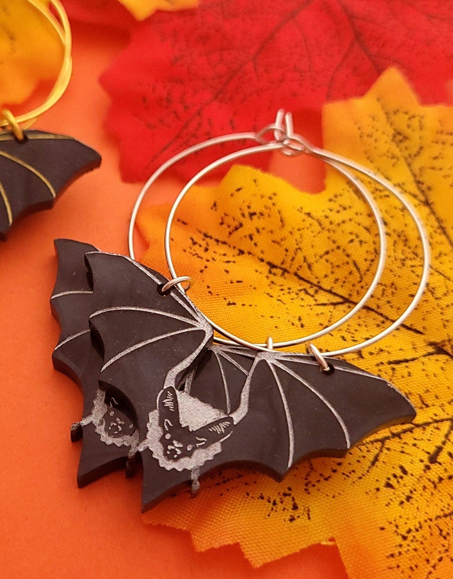 Bat Earrings