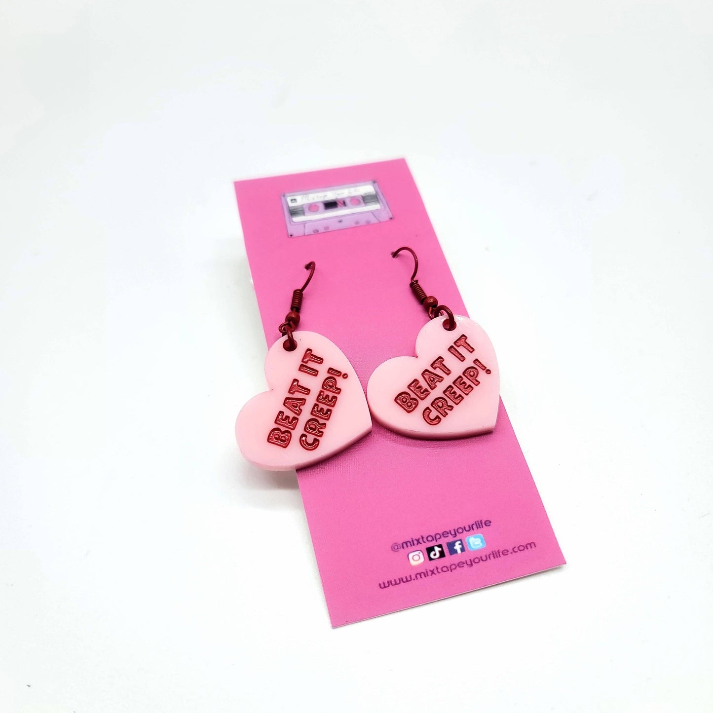 Beat It Creep Dangle Earrings