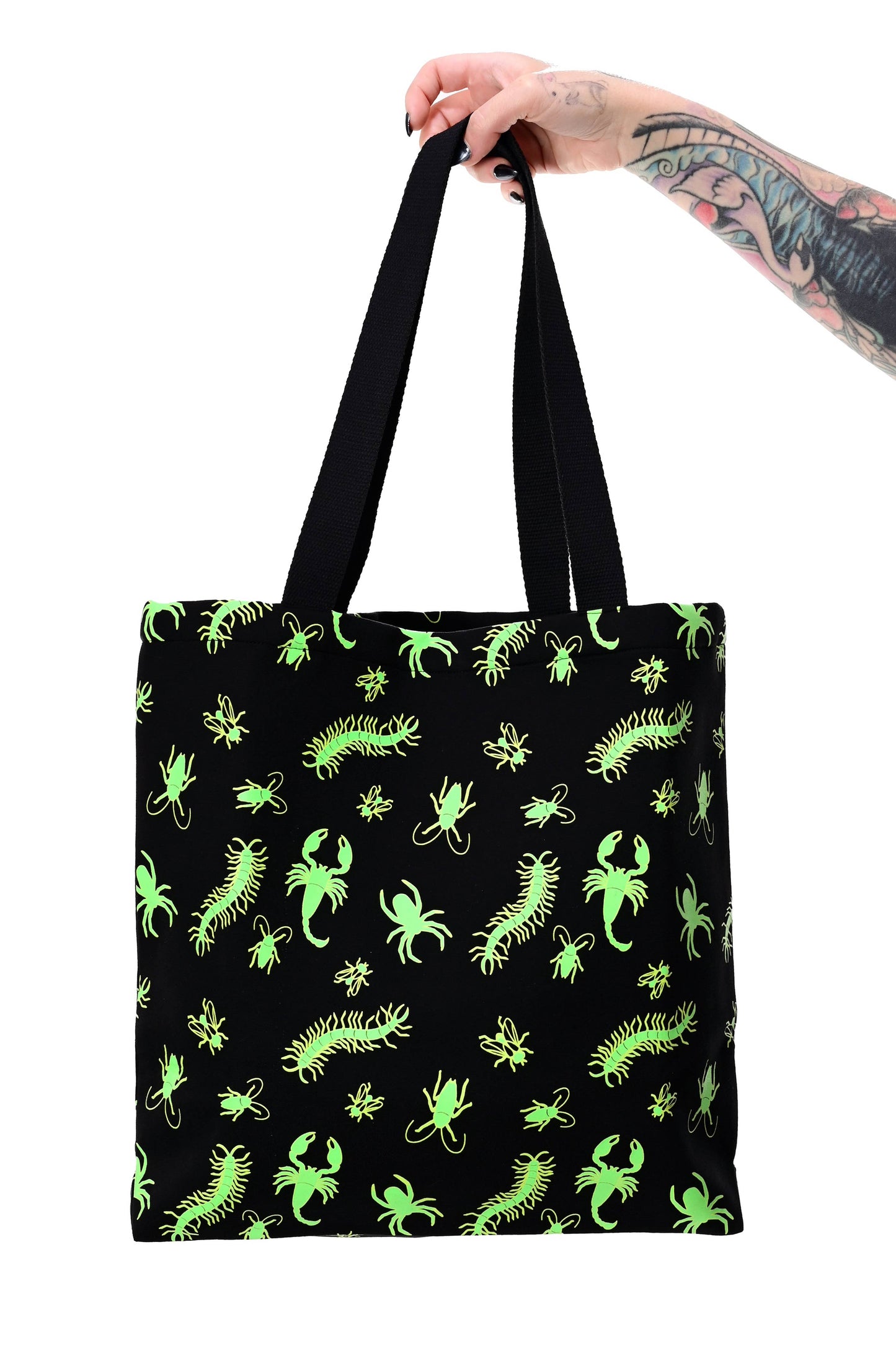Creepy Crawlers Open Top Tote Bag