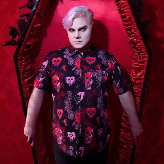 Bloody Valentine Button Down Shirt (XS-4XL)