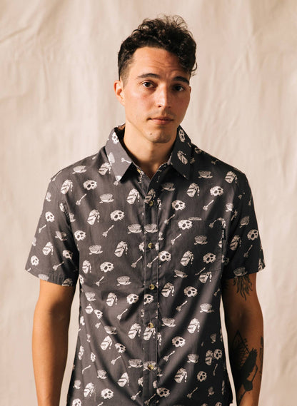 Cereal Killer Button-Up shirt in Slim and Regular fit (Small - 4XL)