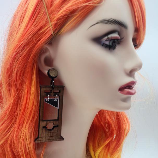 Guillotine Dangle Earrings