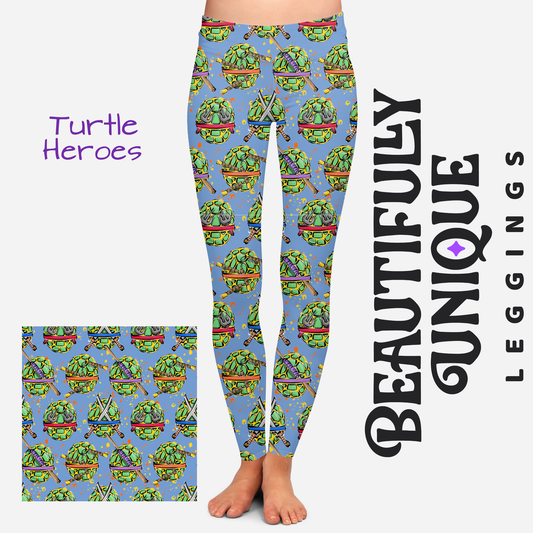 Turtle Heroes Leggings (Size 0 - 24)