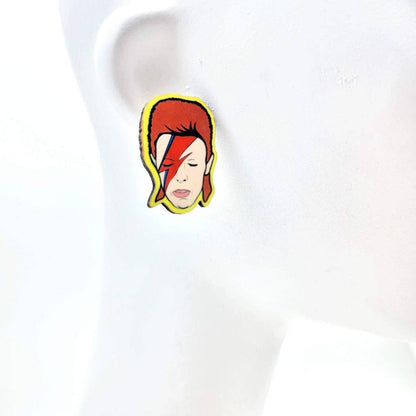 Aladdin Sane David Bowie Stud Earrings
