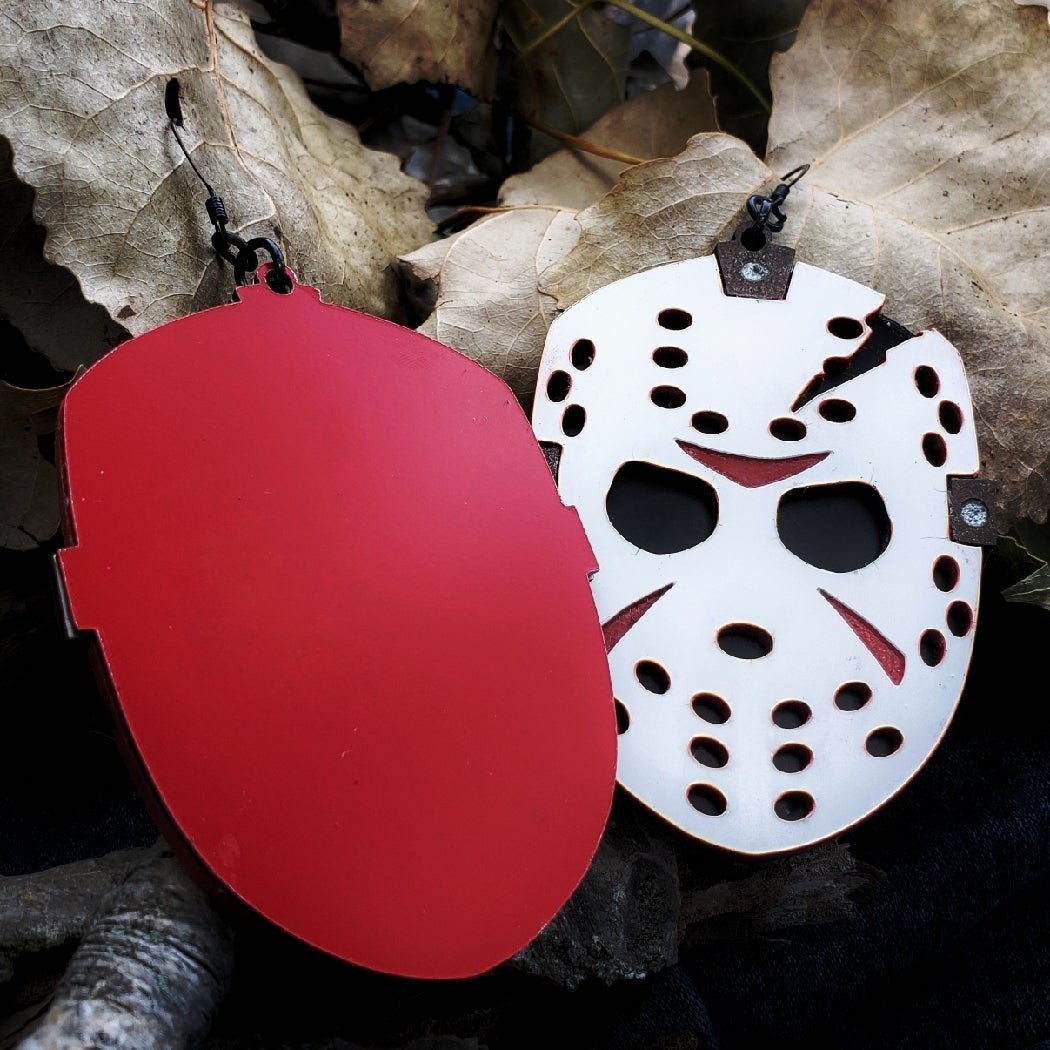 Jason Voorhees Friday the 13th Earrings