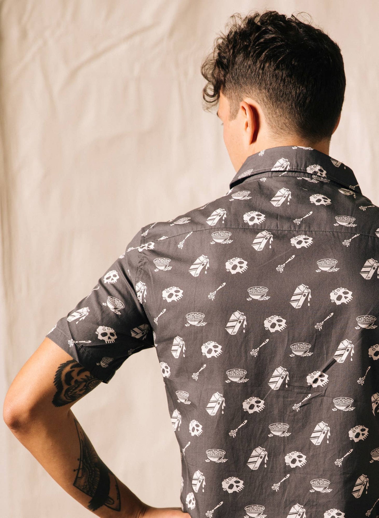 Cereal Killer Button-Up shirt in Slim and Regular fit (Small - 4XL)