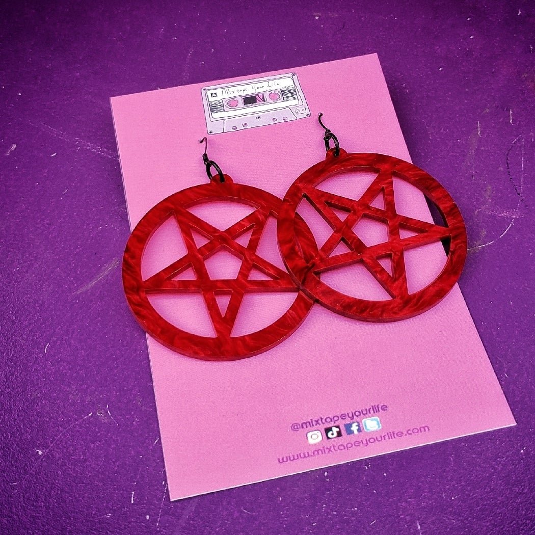 Pentagram Earrings