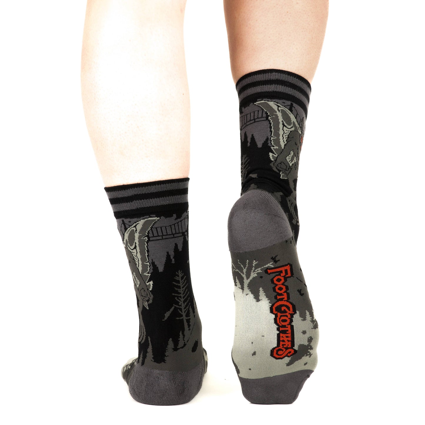 Mothman Crew Socks