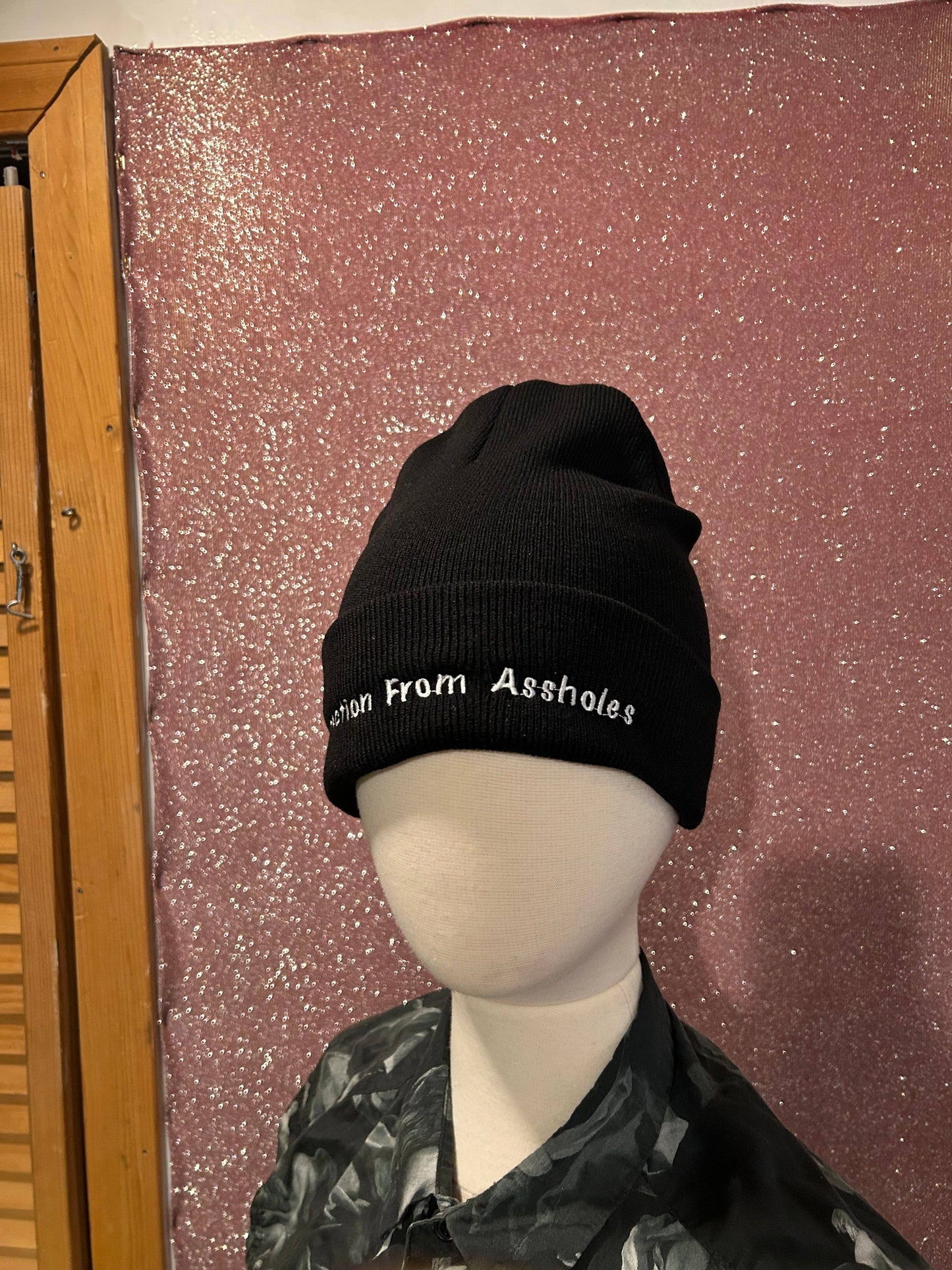 Protection from Assholes Froggy Stab Beanie