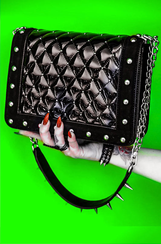 The Little Devil Spiked Handbag (Red)