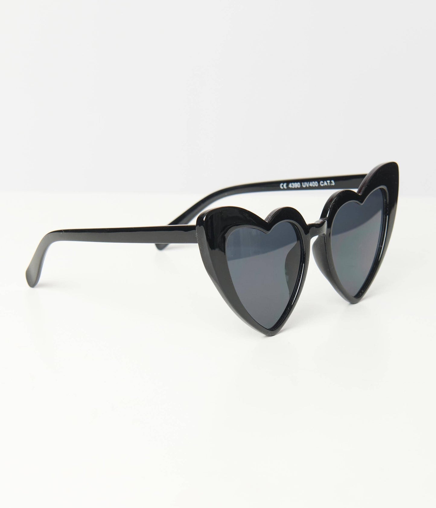 Black Heart Sunglasses by Unique Vintage