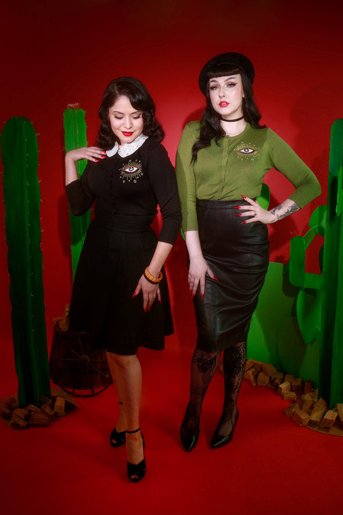 Third Eye Cardigan in Black (S - 3XL)