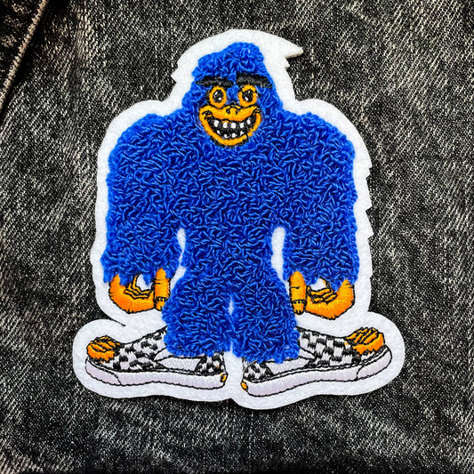 Bigfoot Needs New Shoes - Chenille Patch