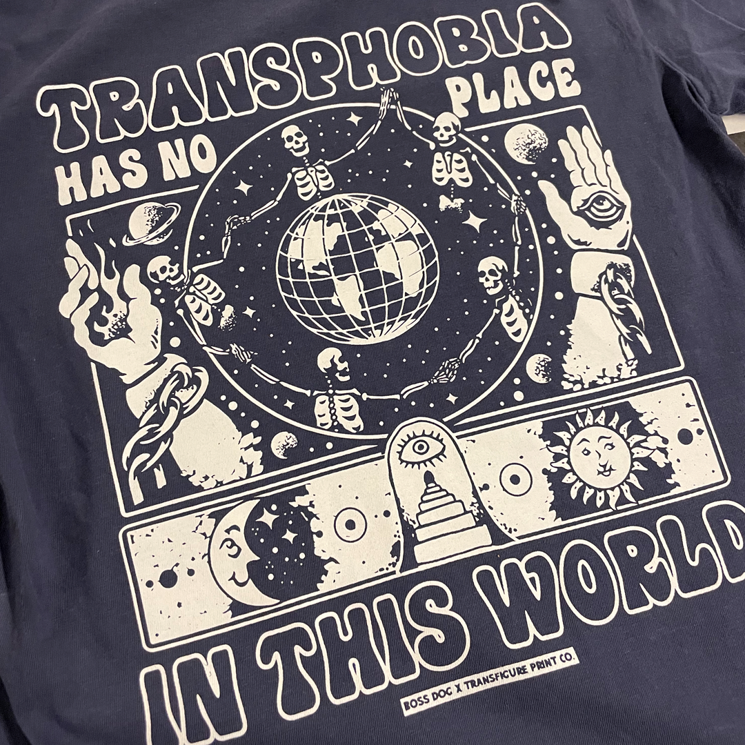 Transphobia Has No Place In This World Shirt (XS - 4XL)