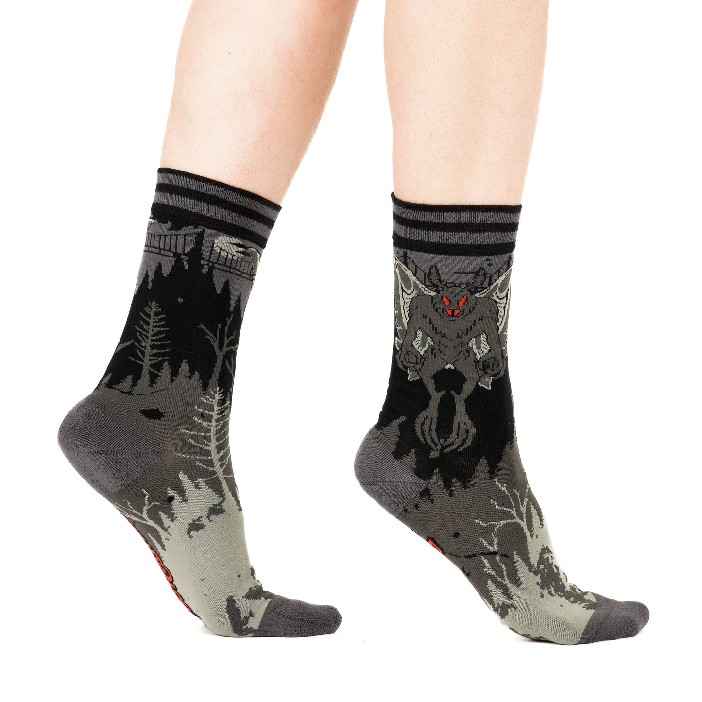 Mothman Crew Socks