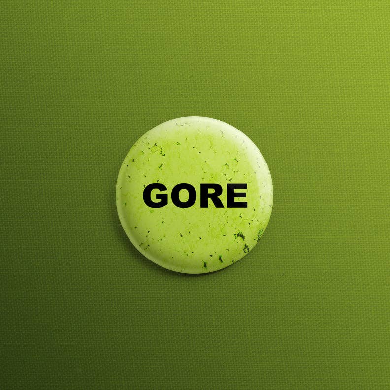 GORE Green 1inch Pin