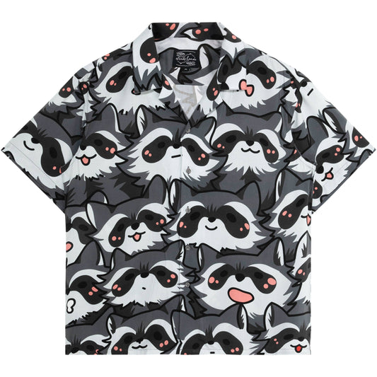 Nice Racc-oon Button Up (XS - 3XL)