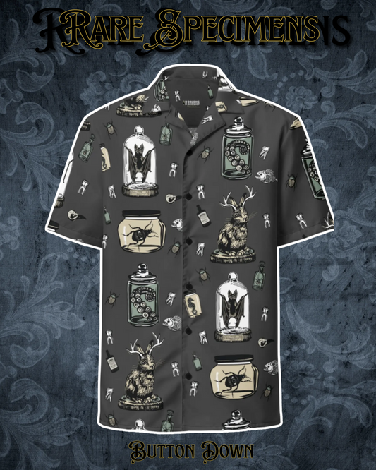 Rare Specimens Button Down Shirt (SM - 3XL)