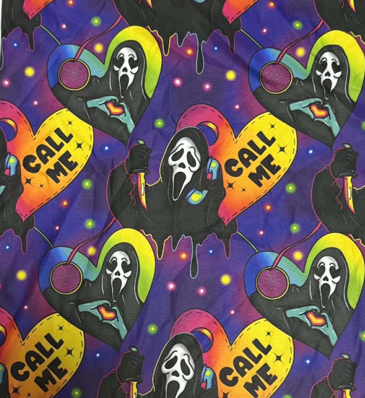 Ghostface Neon Leggings (0 - 24)