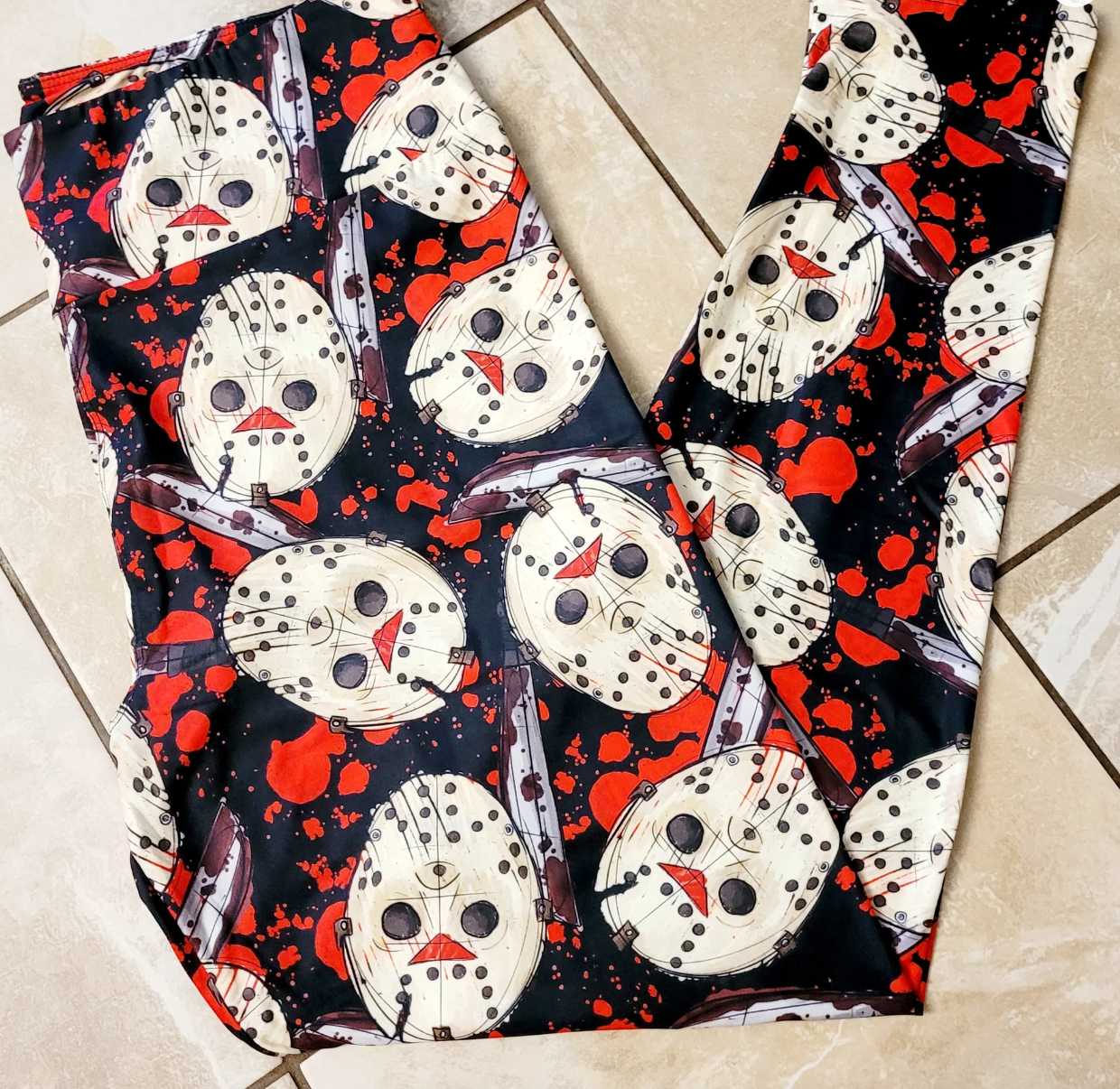 Bloody Jason Voorhees Leggings (0-24)