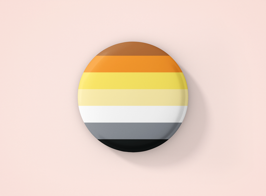 Bear Pride Flag Pin