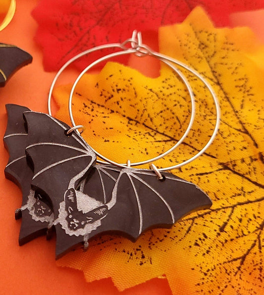 Bat Earrings
