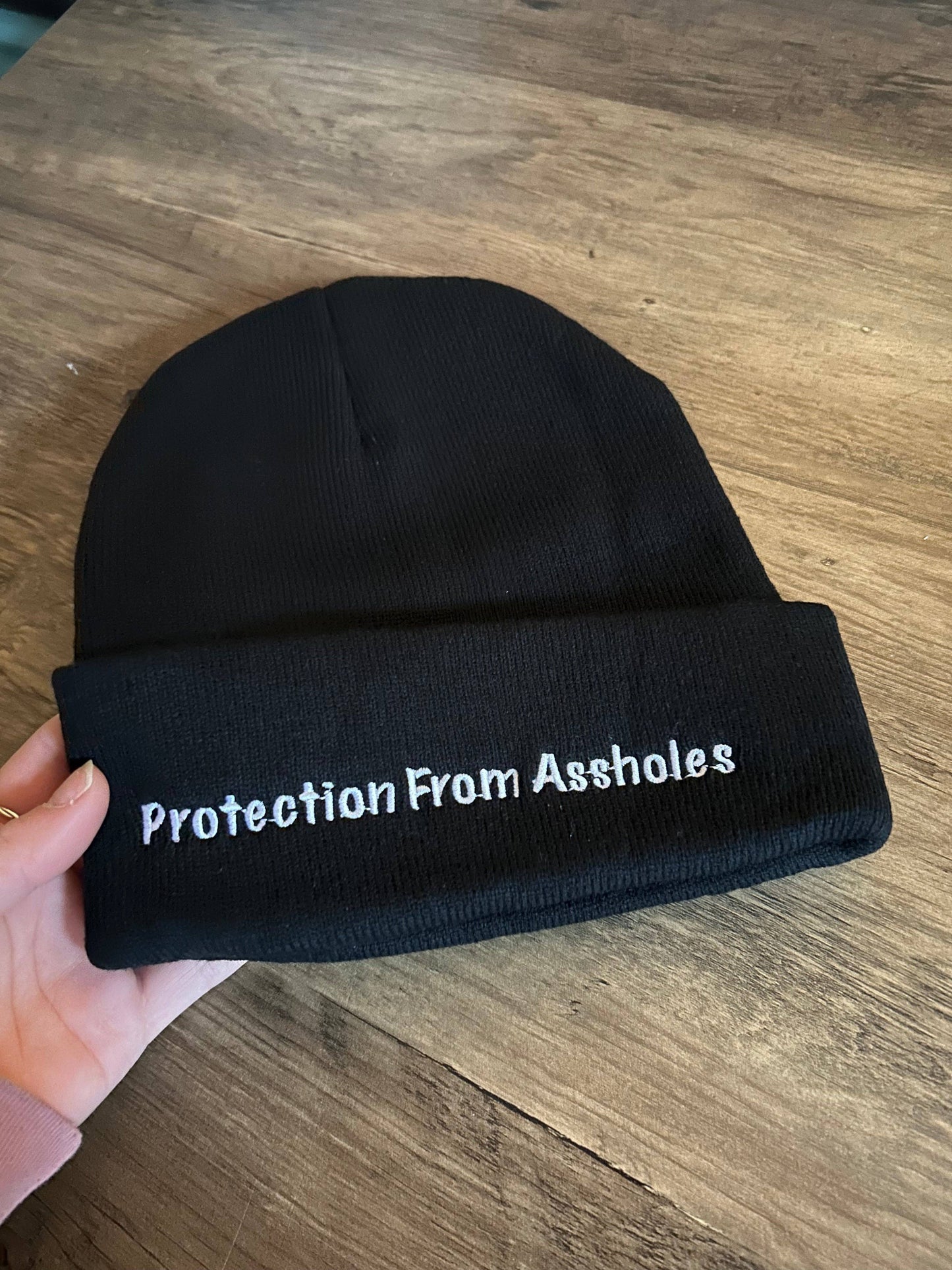 Protection from Assholes Froggy Stab Beanie