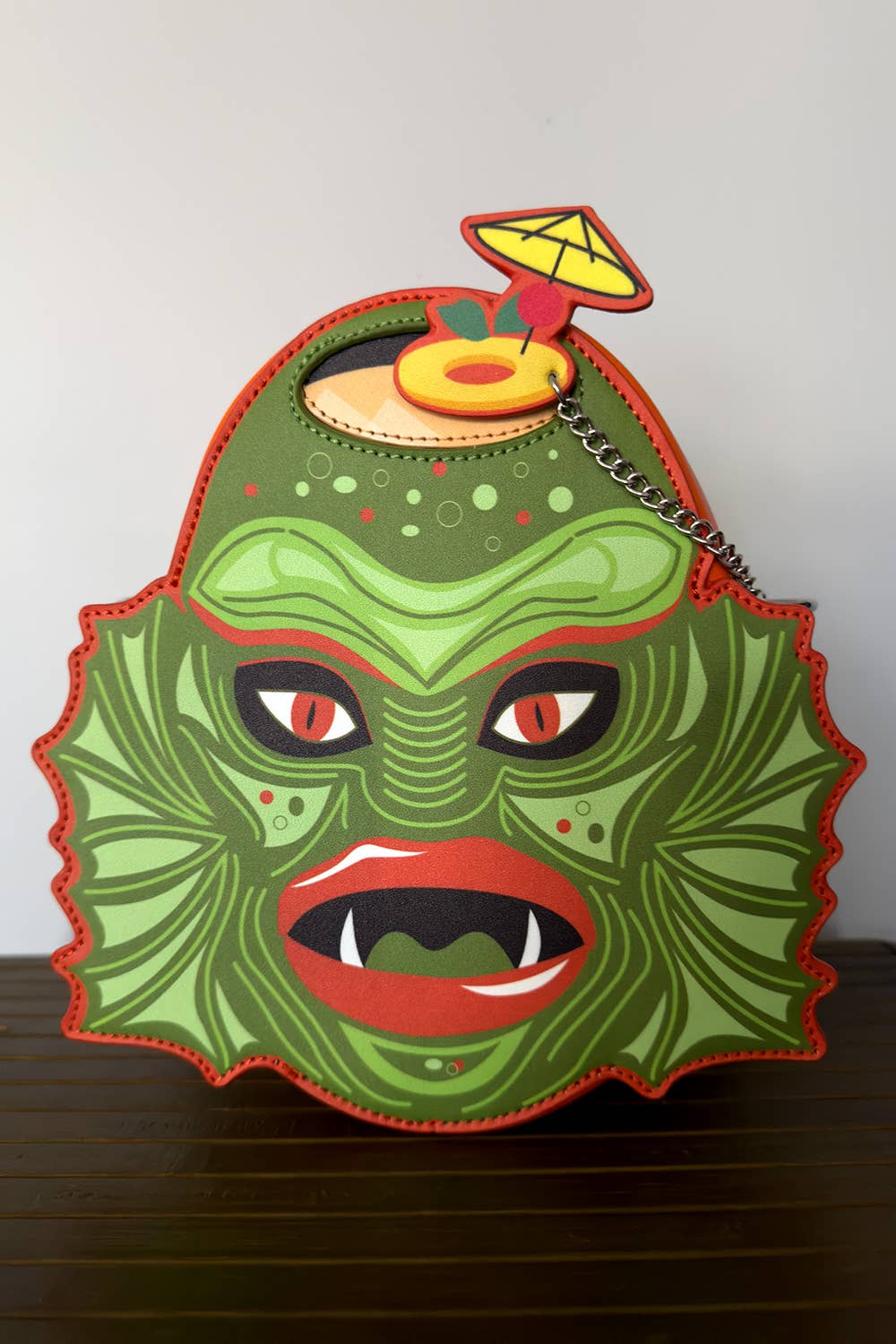 Swamp Creature Tiki Mug Backpack/Purse