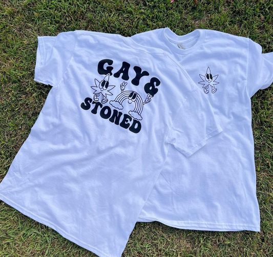 Gay & Stoned T-Shirt (XSmall - 2XL)
