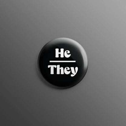 Pronoun 1inch Pins: Ask About My Pronouns