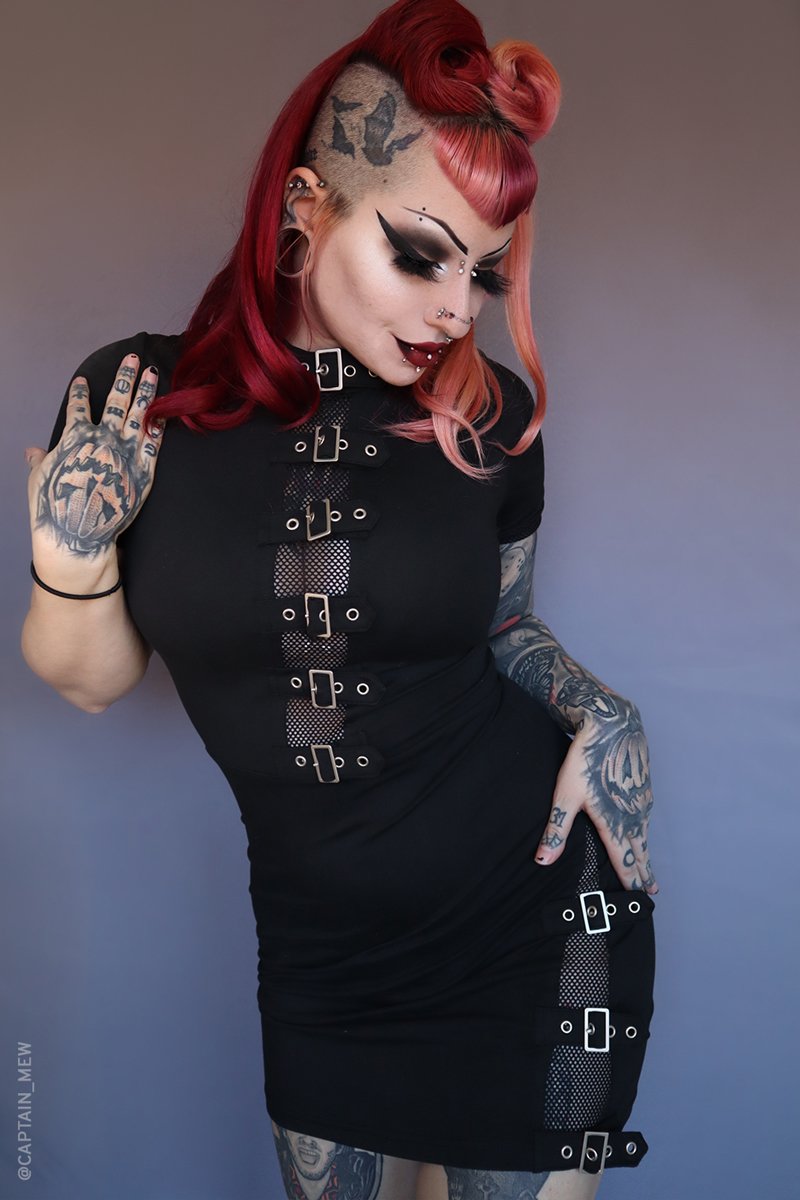 Morbid Mini Dress (Small - 2XL)