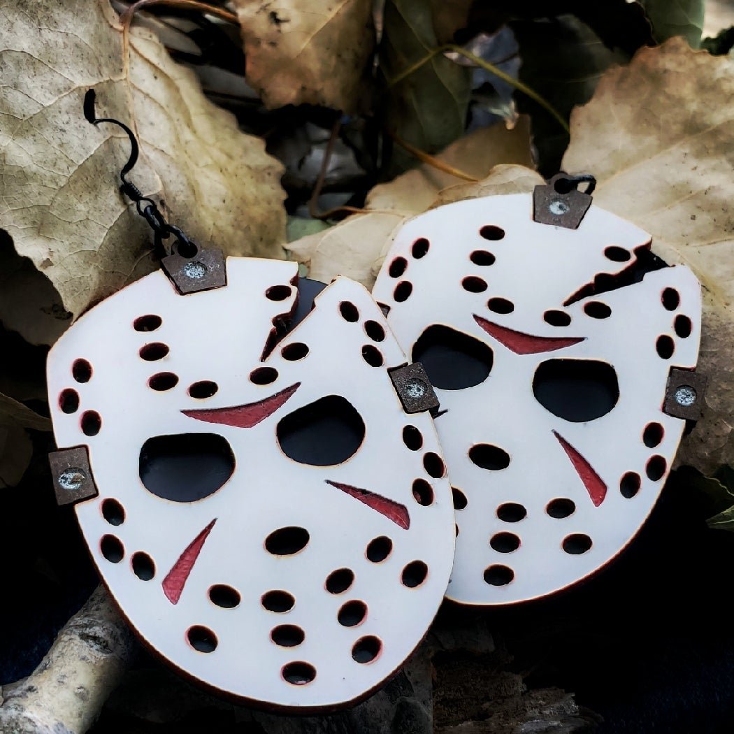 Jason Voorhees Friday the 13th Earrings