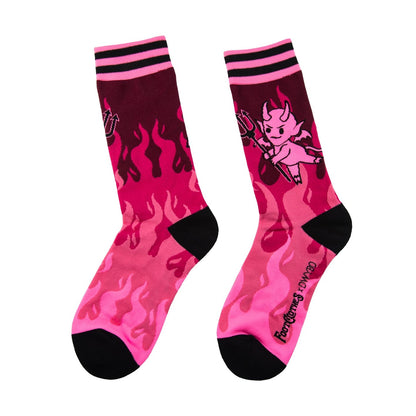 Hot As Heck Footclothes X Dwybo Crew Socks