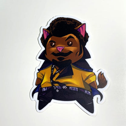 Lando Calrissian - PopCat Vinyl Sticker