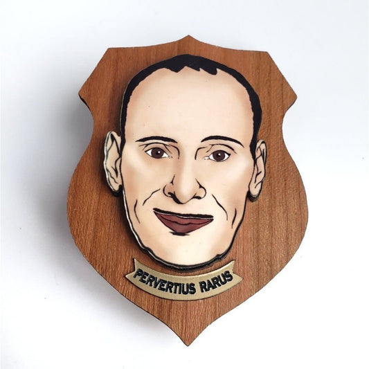 John Waters Taxidermy Head Brooch LIMITED EDITION!