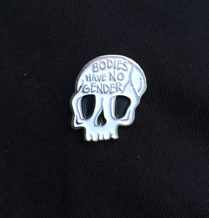 Bodies Have No Gender enamel pin