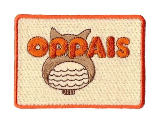 Oppais (Boobs) Sew/Iron On Patch