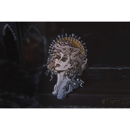 Glowing Medusa Pin